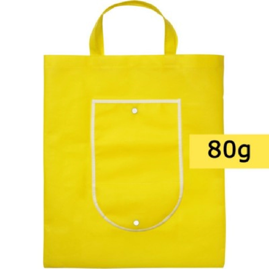 Torba na zakupy, składana V5199-08 żółty