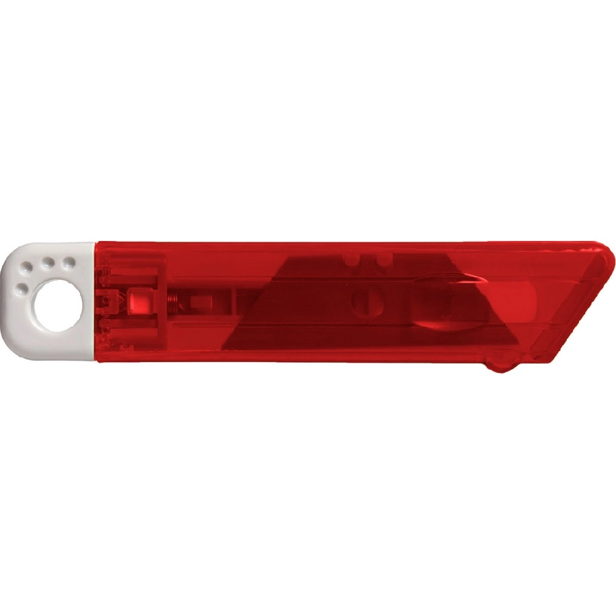 Nóż do tapet z mechanizmem zabezpieczającym V5633-05 czerwony