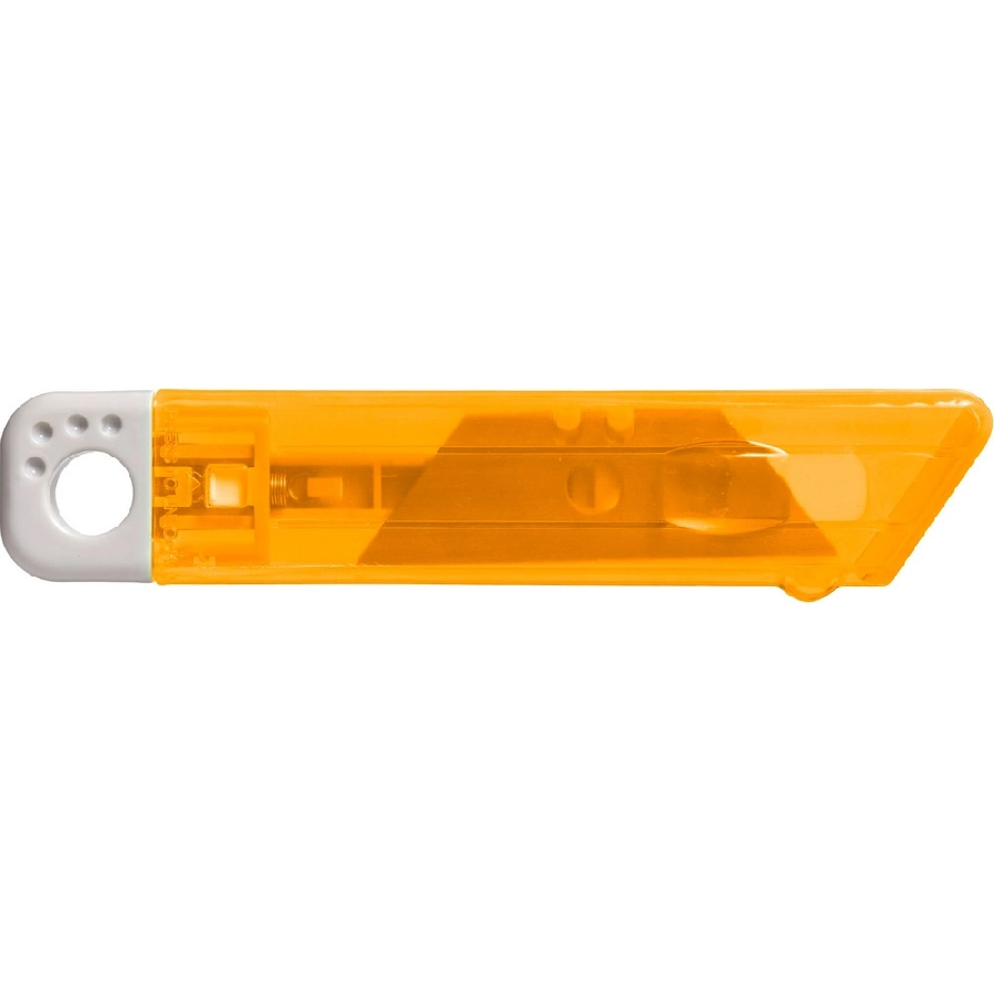 Nóż do tapet z mechanizmem zabezpieczającym V5633-07 pomarańczowy