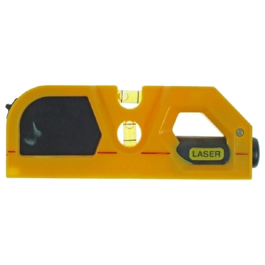 Miara 2m, poziomica i laser V5653-08 żółty