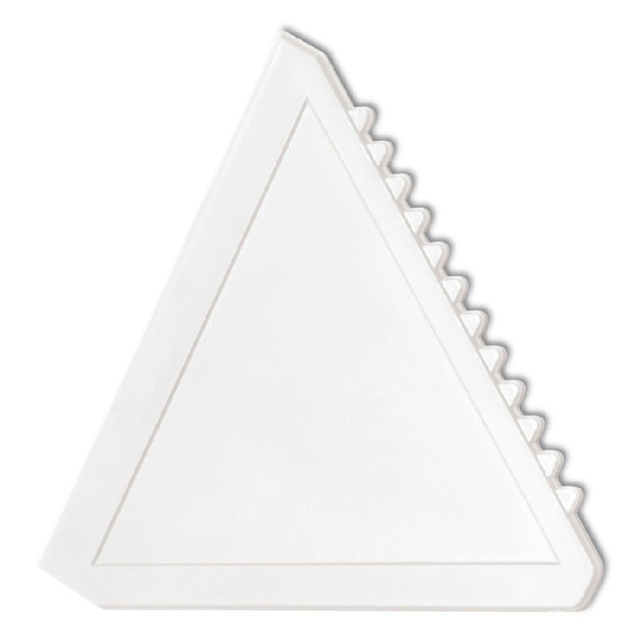 Skrobaczka trójkąt V5720-02 biały