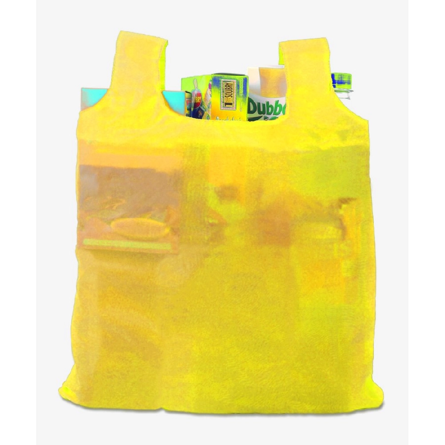 Torba na zakupy, składana V5804-08 żółty