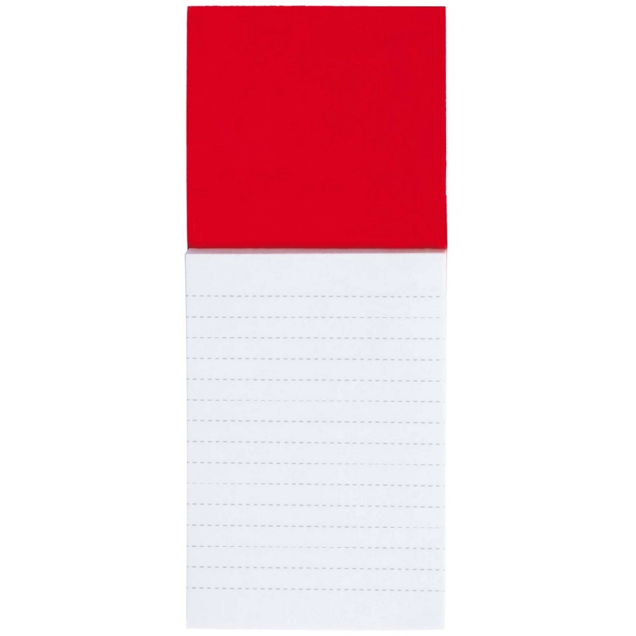 Notatnik ok. A6 z magnesem na lodówkę V5924-05 czerwony