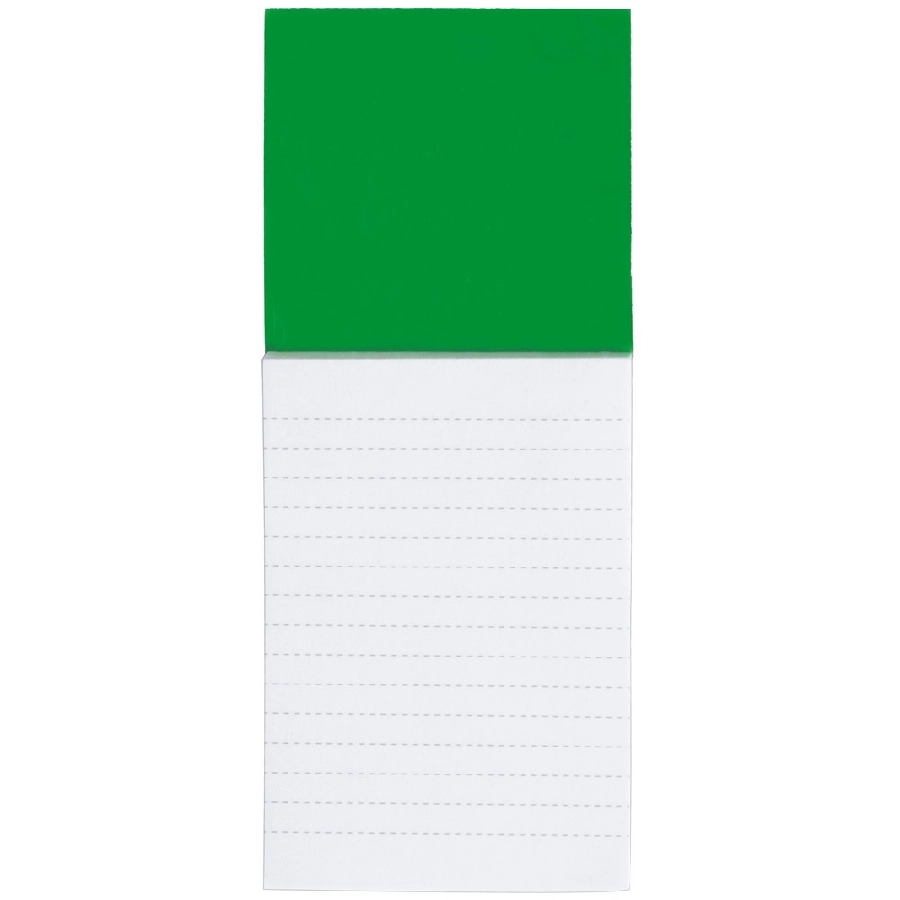 Notatnik ok. A6 z magnesem na lodówkę V5924-06 zielony
