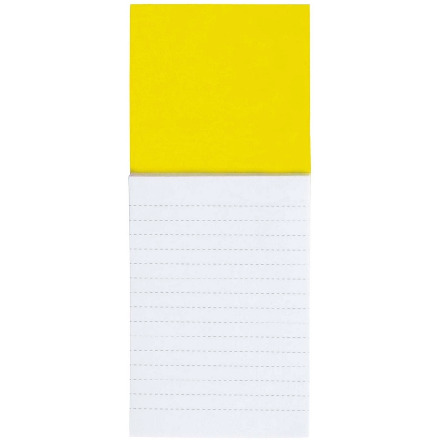 Notatnik ok. A6 z magnesem na lodówkę V5924-08 żółty