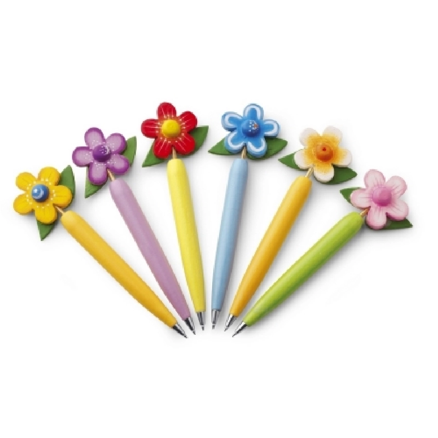 Długopis kwiatek V6134-00 neutralny