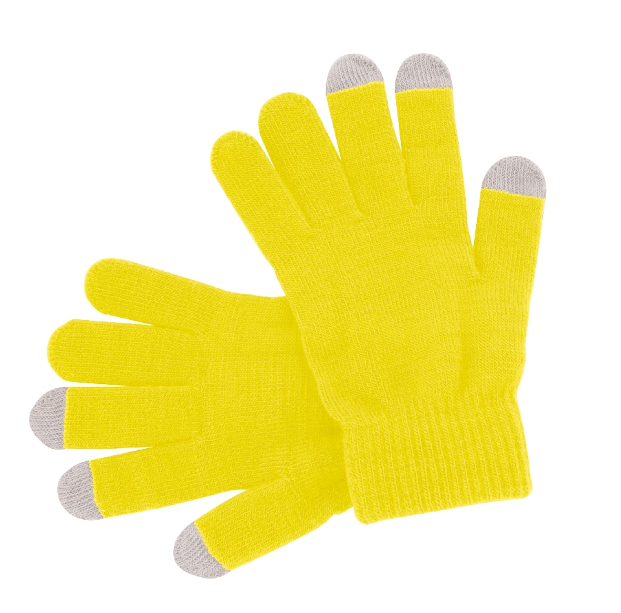 Rękawiczki V7046-08 żółty