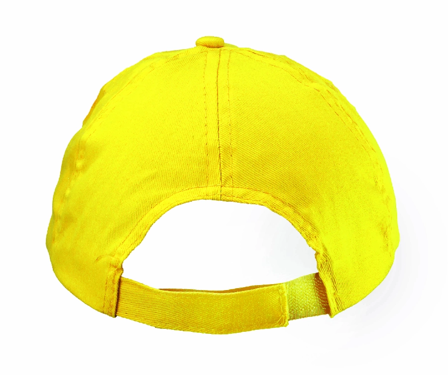 Czapka z daszkiem, rozmiar dziecięcy V7052-08 żółty