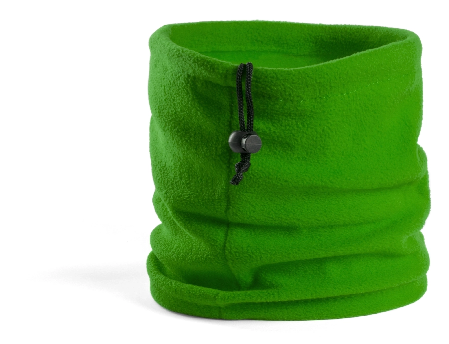 Ocieplacz na szyję i czapka, 2 w 1 V7063-06 zielony