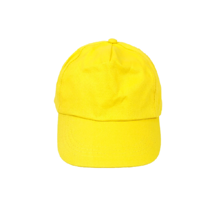 Czapka z daszkiem V7065-08 żółty