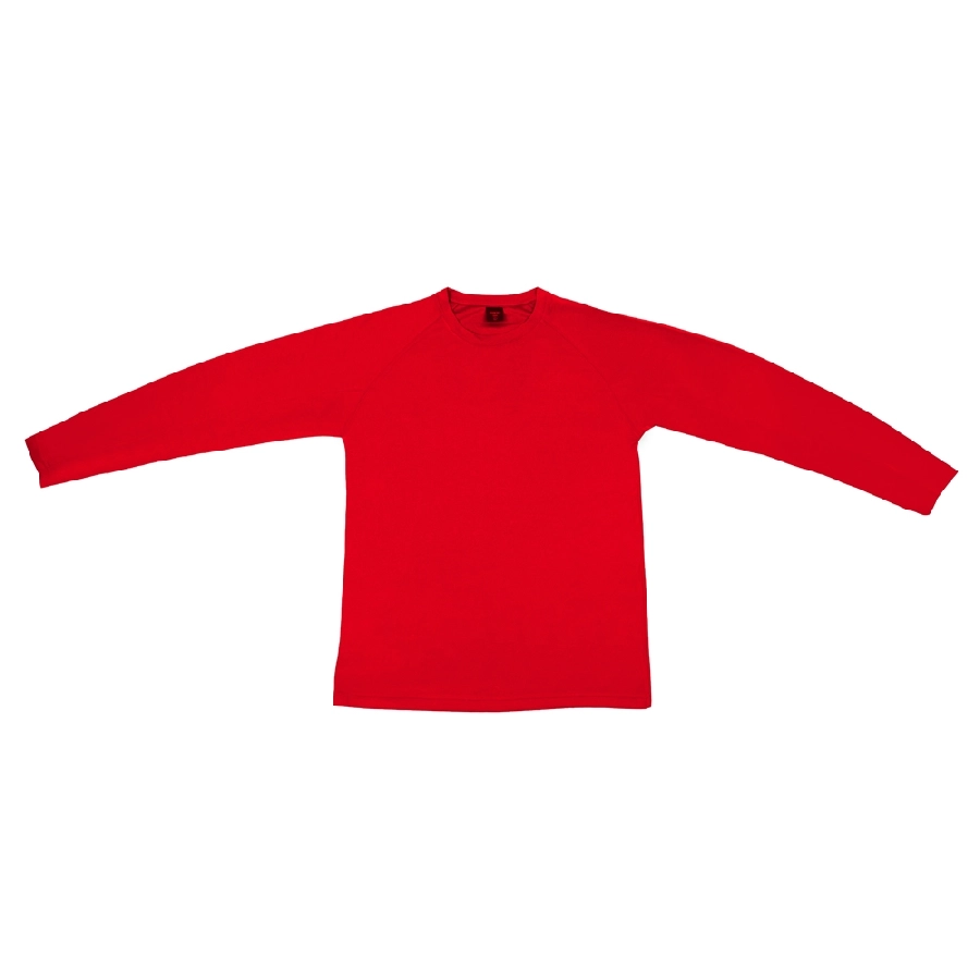 Koszulka z długimi rękawami V7140-05M czerwony
