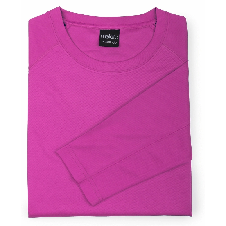Koszulka z długimi rękawami V7140-21L różowy