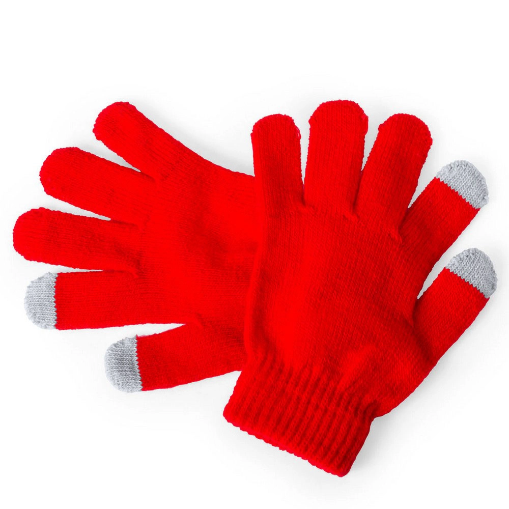 Rękawiczki, rozmiar dziecięcy V7155-05 czerwony
