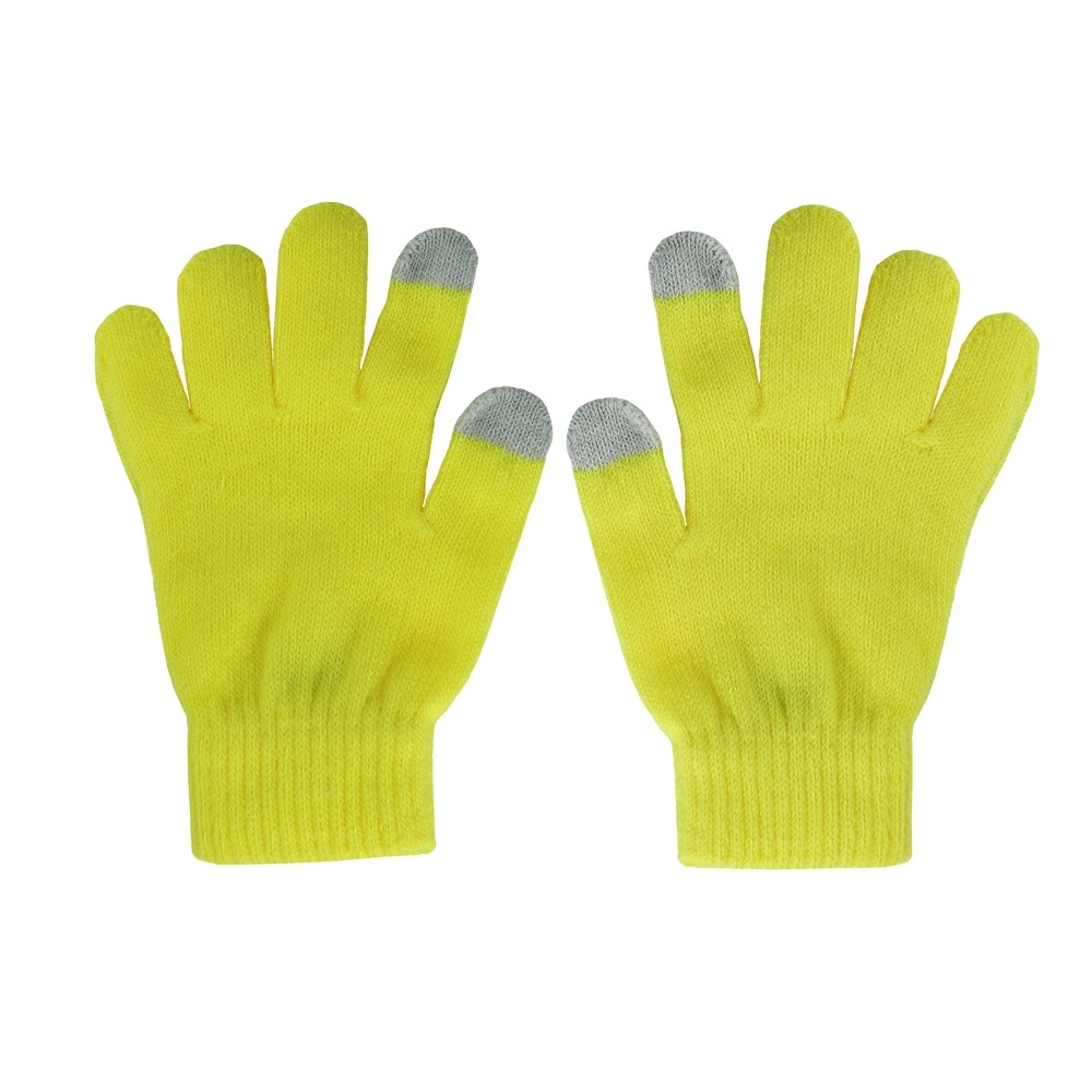Rękawiczki, rozmiar dziecięcy V7155-08 żółty