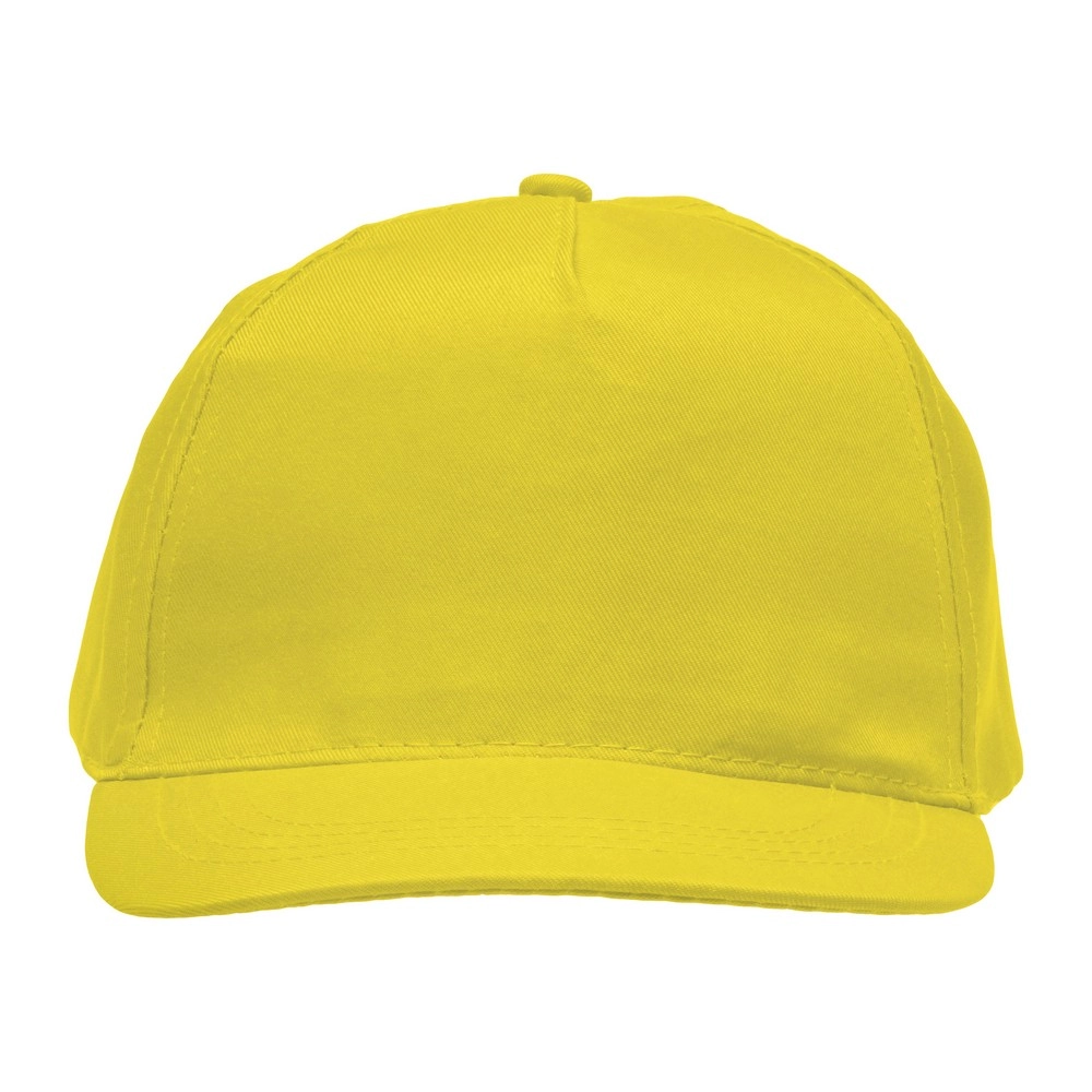 Czapka z daszkiem, rozmiar dziecięcy V7159-08 żółty