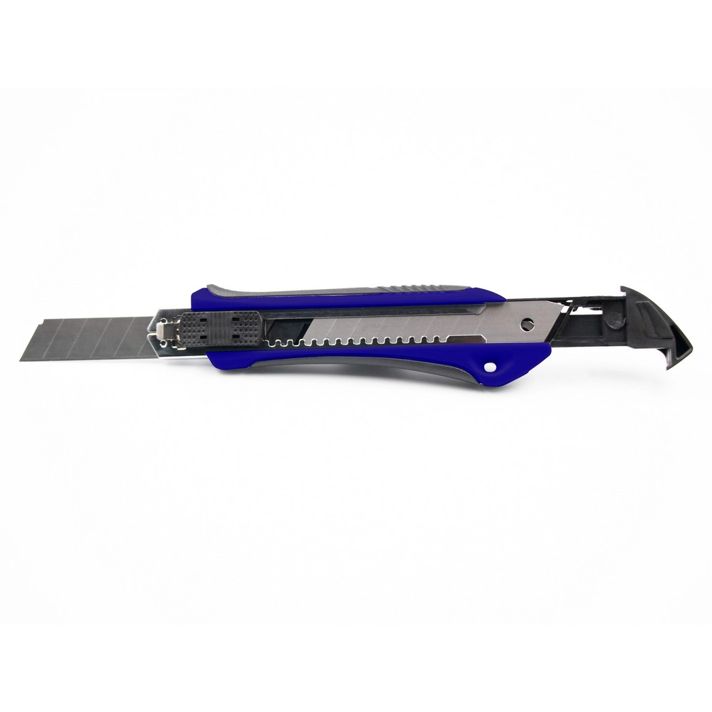 Nóż do tapet z mechanizmem zabezpieczającym, zapasowe ostrza w komplecie | Sutton V7237-04