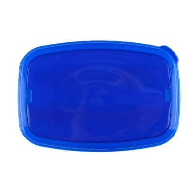 Torba termoizolacyjna, pudełko śniadaniowe 1 l, sztućce V7356-11 niebieski