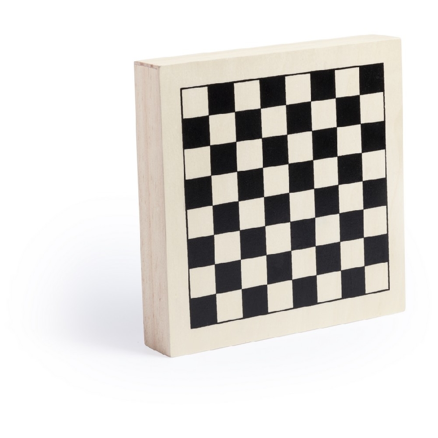 Zestaw gier, szachy, warcaby, domino i mikado V7364-17 drewno