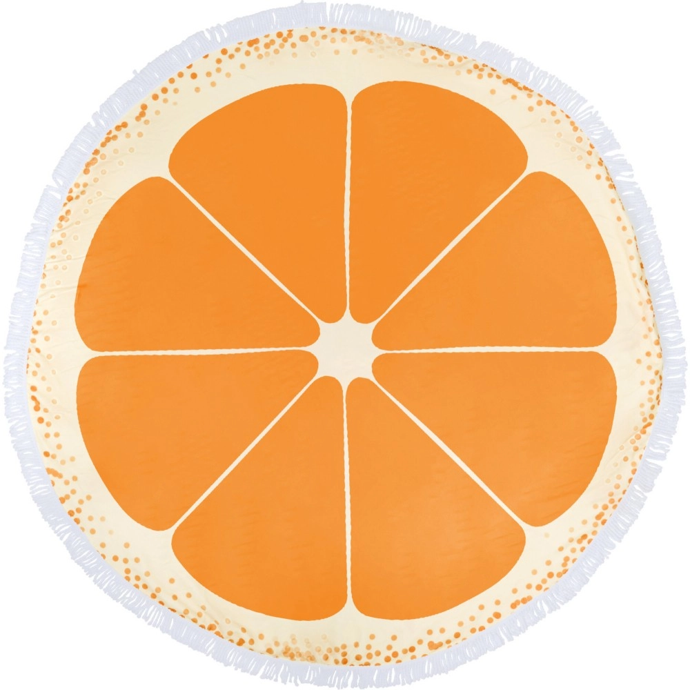 Ręcznik plażowy V7371-07 pomarańczowy