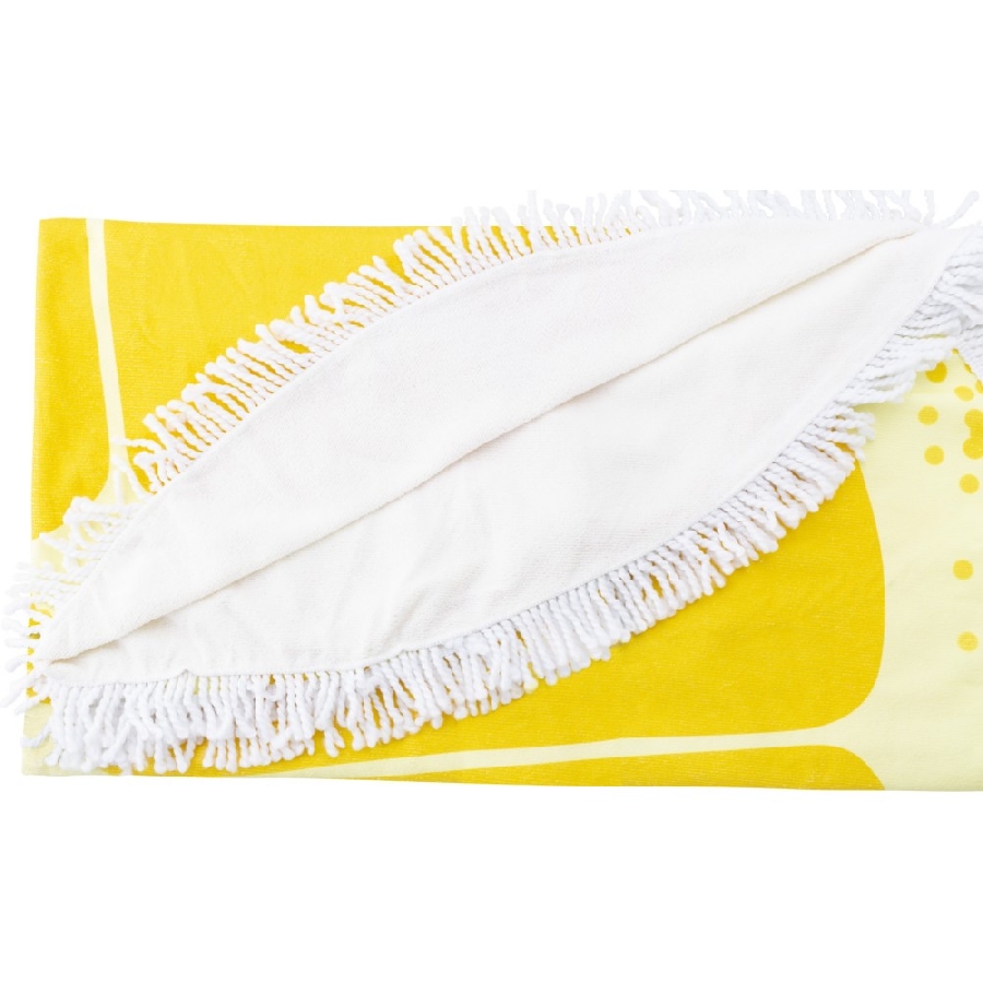 Ręcznik plażowy V7371-08 żółty