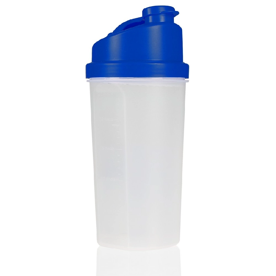 Butelka sportowa 700 ml, shaker V7468-11 niebieski