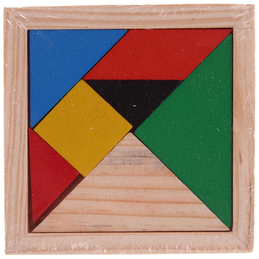 Puzzle tangram V7663-99 wielokolorowy