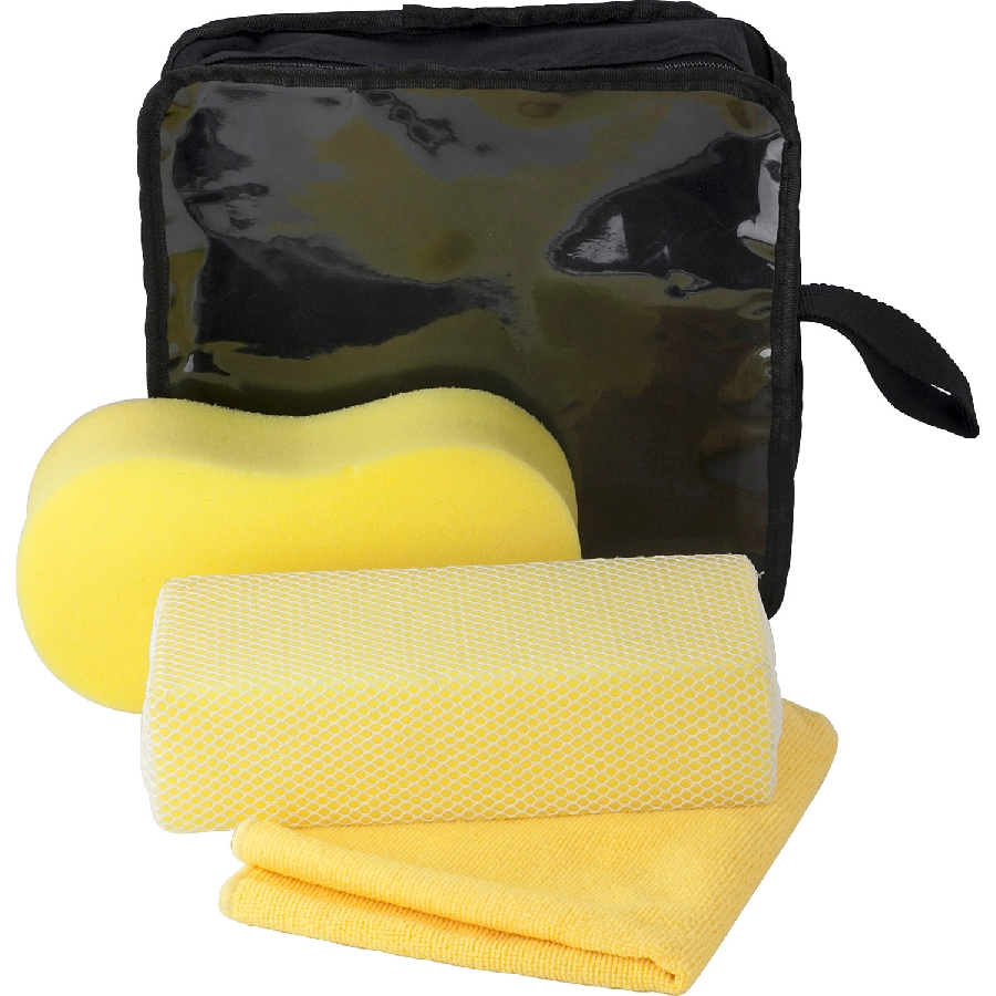 Zestaw do mycia samochodu V7738-08 żółty