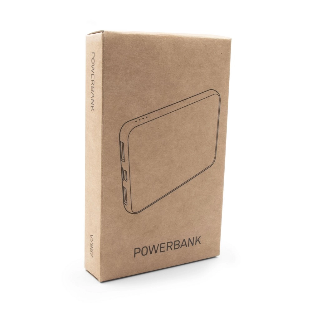 Power bank 5000 mAh RPET | Suzanne V7967-03
