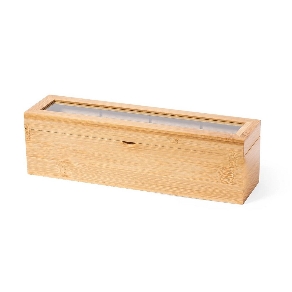 Bambusowe pudełko na herbatę V8220-18