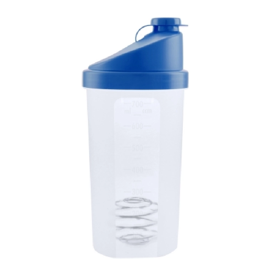 Butelka sportowa 700 ml, shaker V8438-11 niebieski