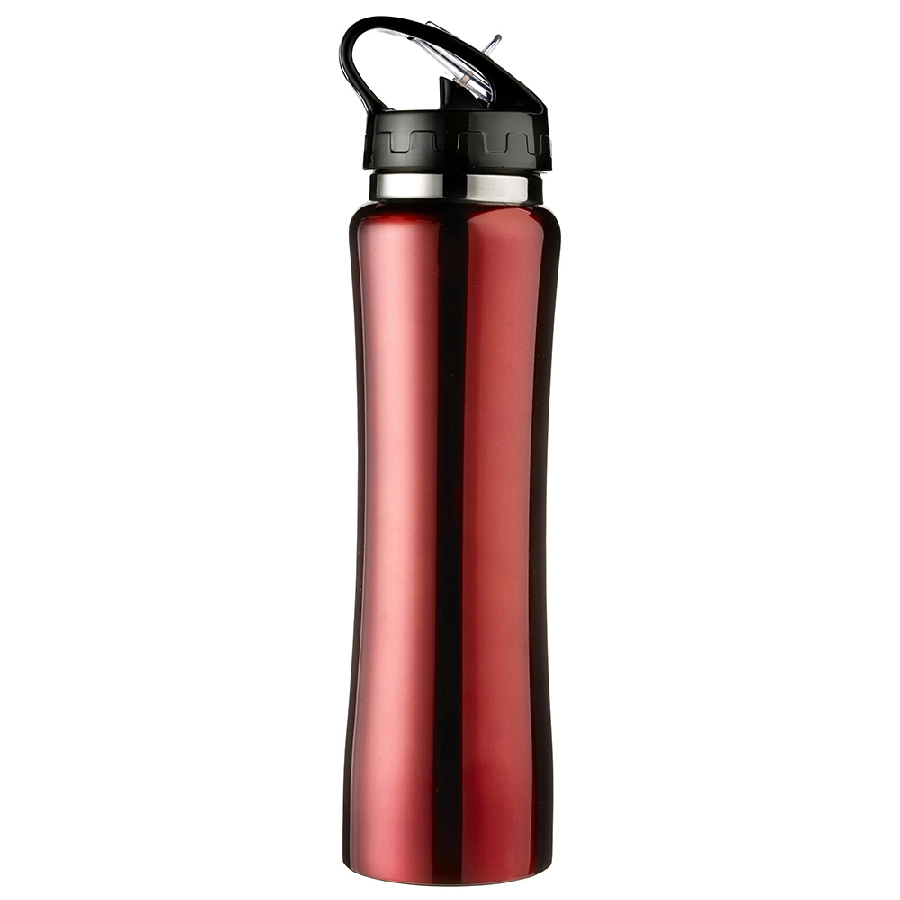 Butelka termiczna 500 ml ze słomką V8467-05 czerwony