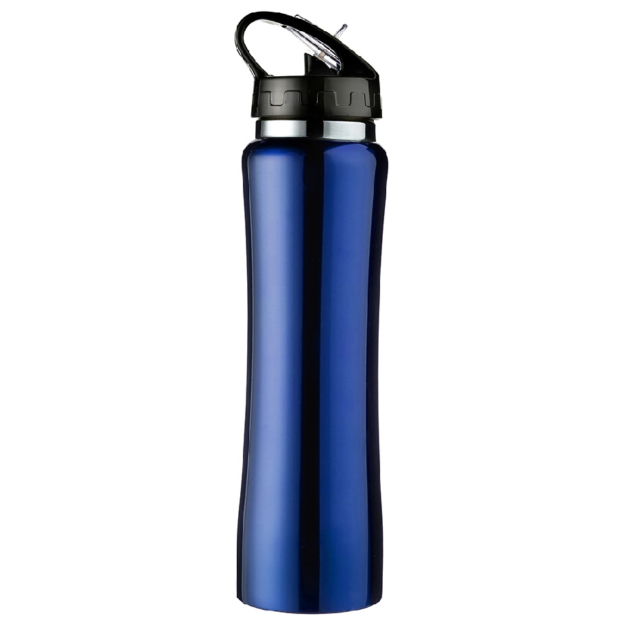 Butelka termiczna 500 ml ze słomką V8467-11 niebieski