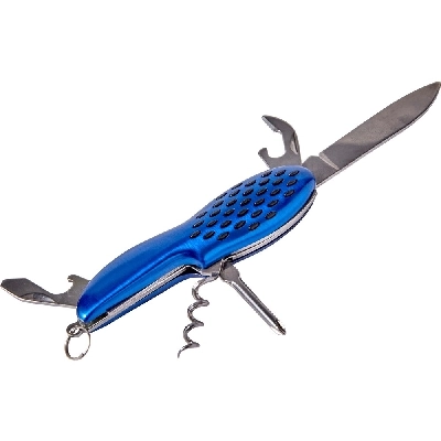 Nóż wielofunkcyjny, scyzoryk V8791-11 niebieski