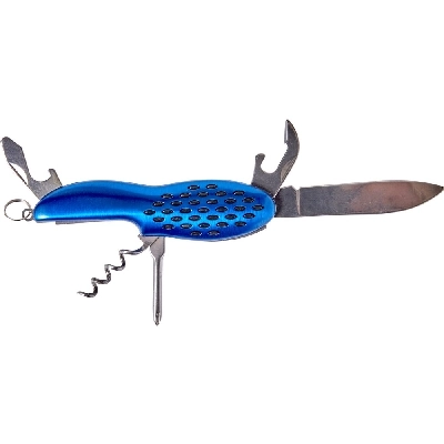Nóż wielofunkcyjny, scyzoryk V8791-11 niebieski