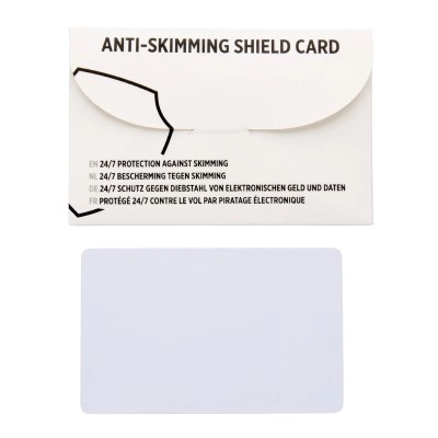 Karta, ochrona RFID V8991-02 biały