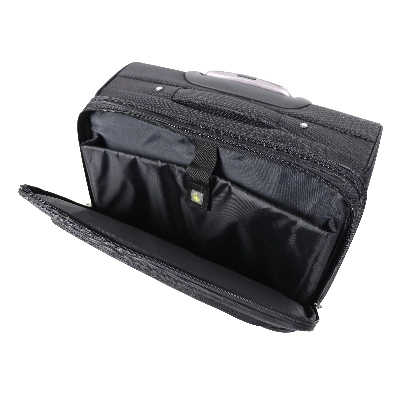 Walizka, torba podróżna na kółkach, torba na laptopa 17 V8995-03 czarny