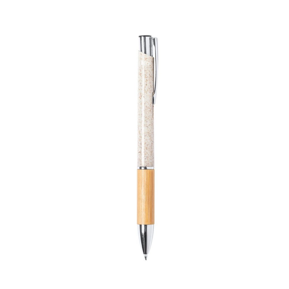 Długopis z bambusa i słomy pszenicznej V9357-00