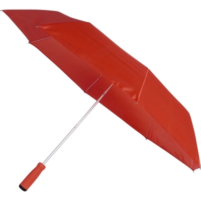 Parasol manualny, składany V9449-05 czerwony