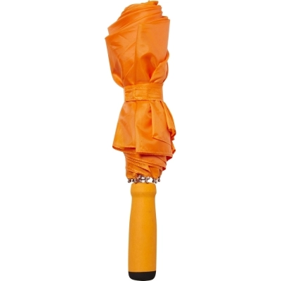 Parasol manualny, składany V9449-07 pomarańczowy