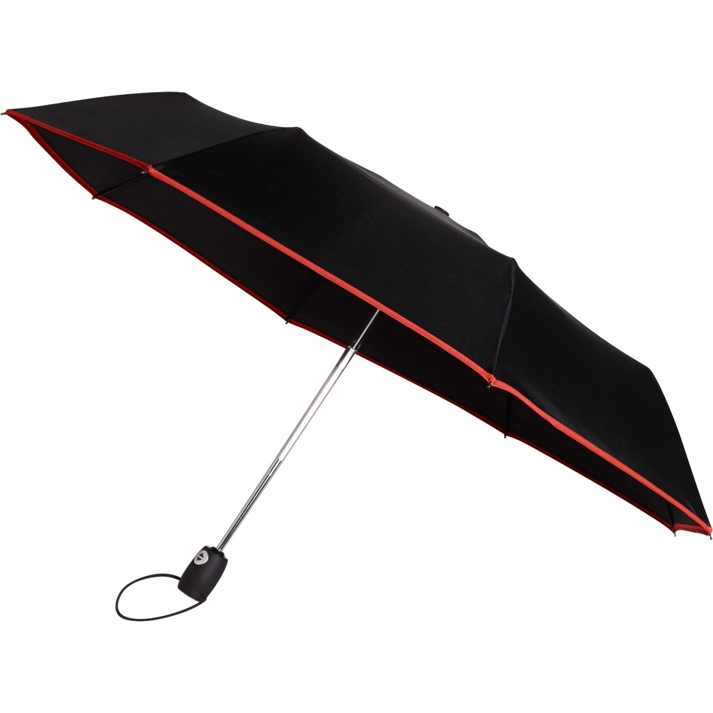 Wiatroodporny parasol automatyczny, składany V9450-05 czerwony