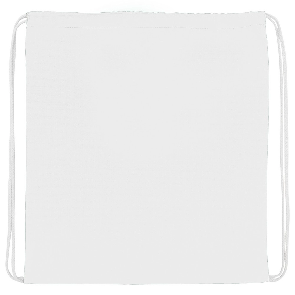 Bawełniany worek ze sznurkiem | Gerald V9484-02 biały