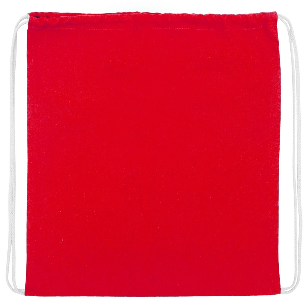 Bawełniany worek ze sznurkiem | Gerald V9484-05 czerwony