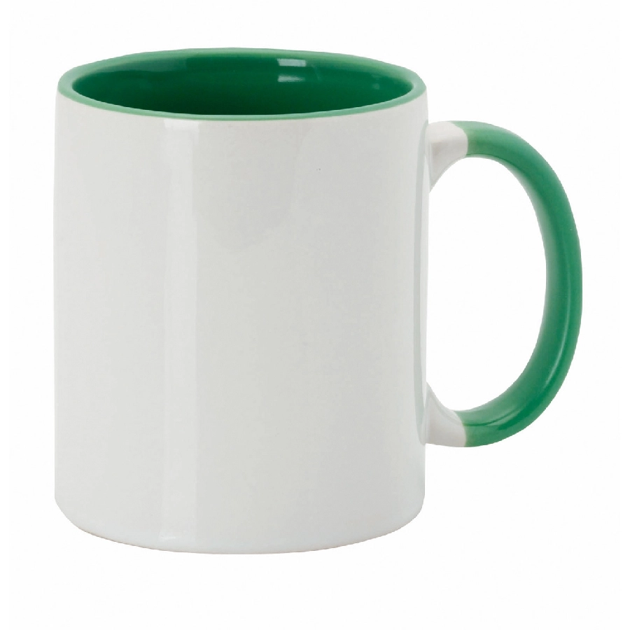 Kubek ceramiczny 350 ml V9504-06 zielony