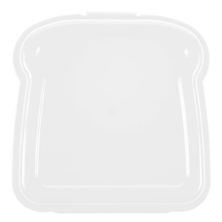 Pudełko śniadaniowe kanapka 450 ml V9525-02 biały