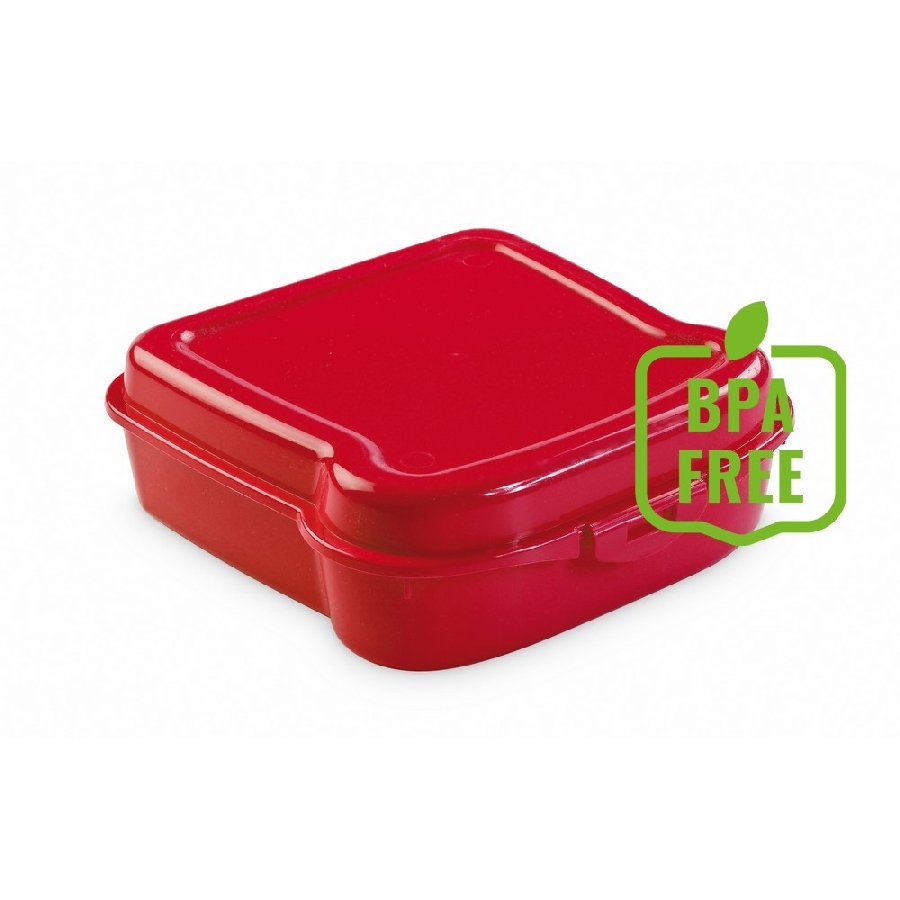 Pudełko śniadaniowe kanapka 400 ml V9525-05 czerwony