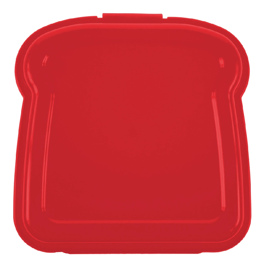 Pudełko śniadaniowe kanapka 450 ml V9525-05 czerwony