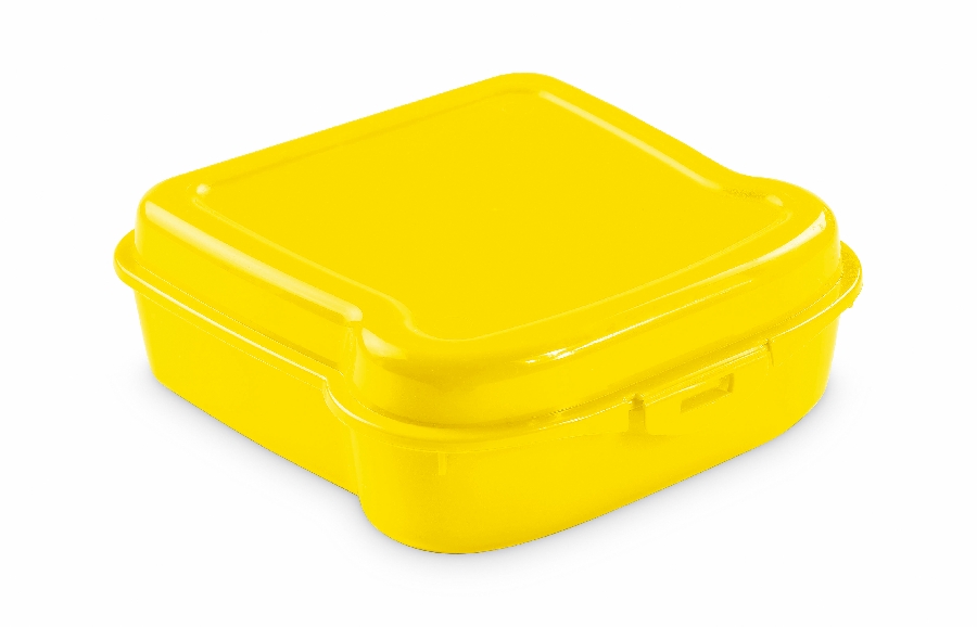 Pudełko śniadaniowe kanapka 400 ml V9525-08 żółty