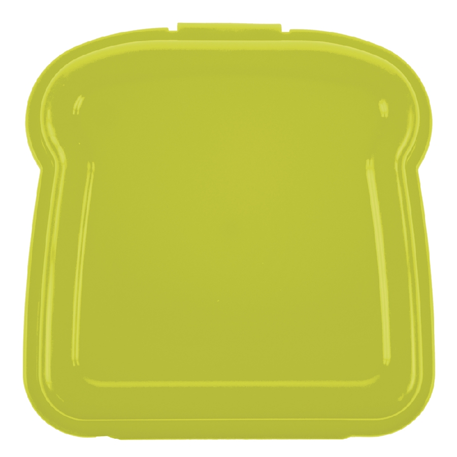Pudełko śniadaniowe kanapka 400 ml V9525-10 zielony