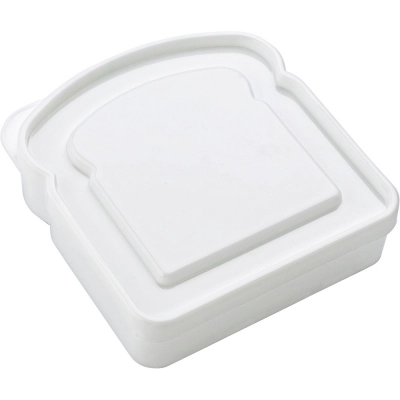 Pudełko śniadaniowe kanapka V9580-02 biały