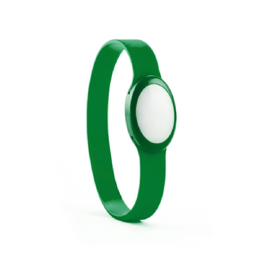 Opaska na rękę, świecąca bransoletka V9624-06 zielony